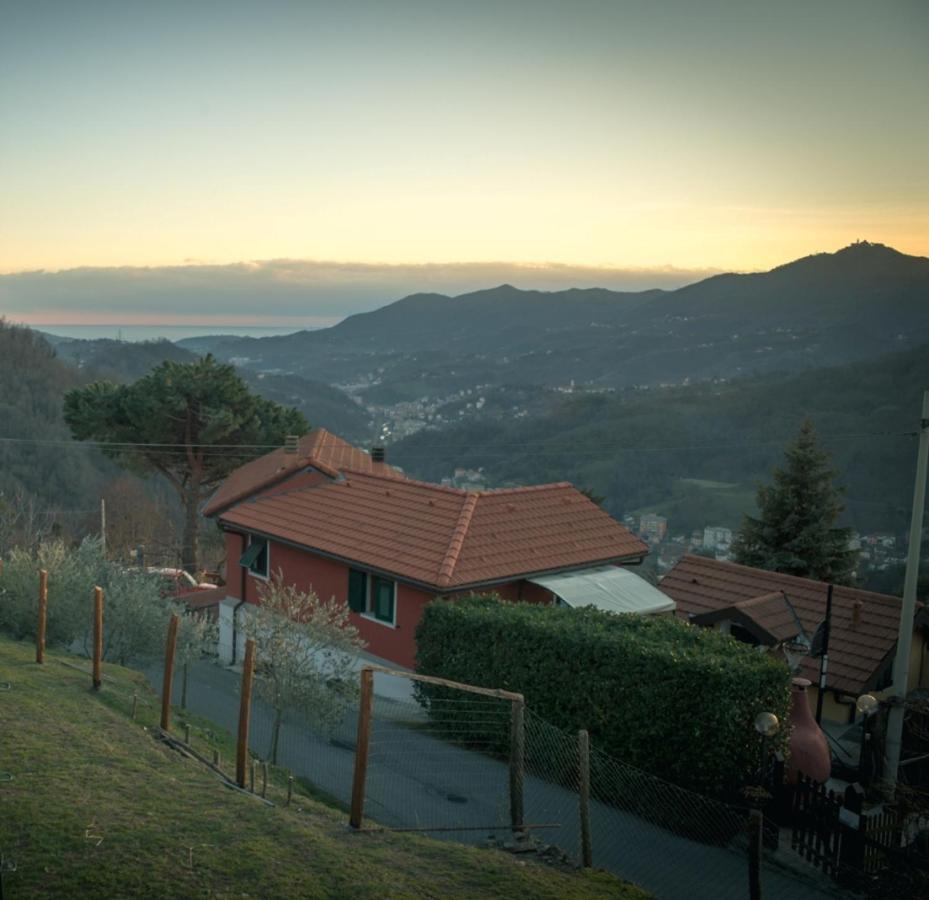 Agriturismo Terra E Cielo Serra Ricco ภายนอก รูปภาพ